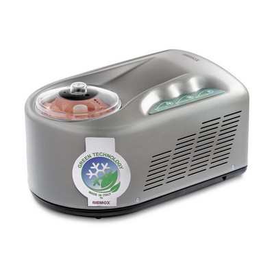 gelato pro 1700 up i-green - silver - up to 1kg of ice cream in 15-20 minutes